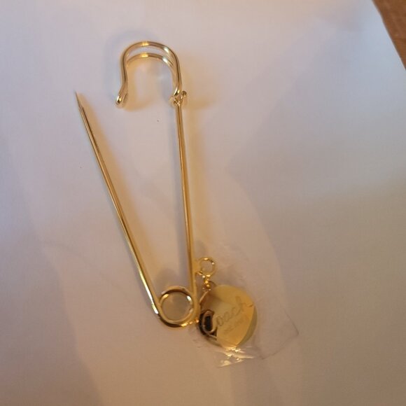 COACH - Safety/Brooch/Shawl Pin (Brand New) - Picture 1 of 12